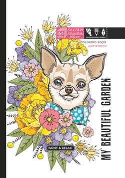 Kolorowanka antystresowa 143x200 32 kartki TW My beautiful garden