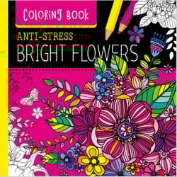 Kolorowanka antystresowa 250x250 36 stron TW Bright Flowers