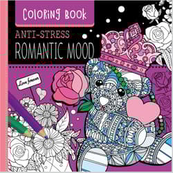 Kolorowanka antystresowa 250x250 36 stron TW Romantic Mood