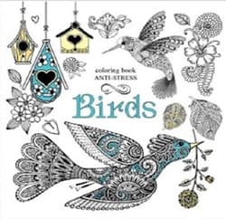 Kolorowanka antystresowa Birds