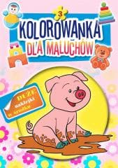 Kolorowanka dla maluchów 3. Świnka