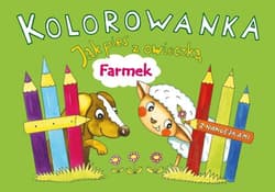 Kolorowanka. Jak pies z owieczką. Farmek - Karczmarska-Strzebońska Alicja