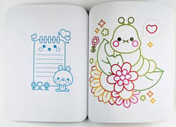 Galeria - zdjęcie nr. 2 - Kolorowanka Kawaii z grubym lakierowanym obrysem. Pszczoła