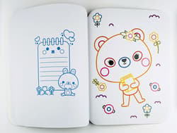 Galeria - zdjęcie nr. 2 - Kolorowanka Kawaii z grubym lakierowanym obrysem. Wiewiórka