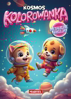 Kolorowanka Kosmos z naklejkami metalicznymi