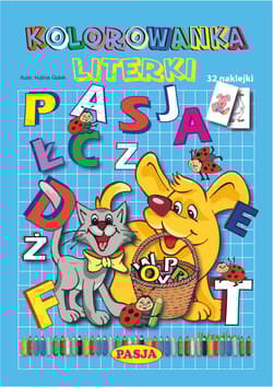 Kolorowanka literki - Halina Gołek