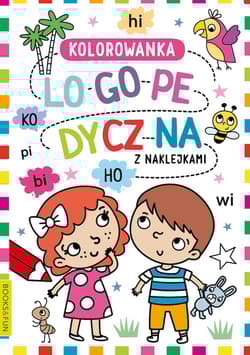 Kolorowanka logopedyczna z naklejkami 3 - Opracowanie Zbiorowe