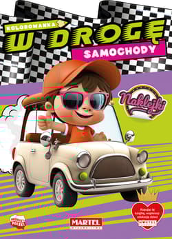 Kolorowanka Samochody z naklejkami. W drogę - Katarzyna Salamon