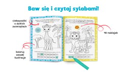 Galeria - zdjęcie nr. 4 - Kolorowanka sylabowa. Dzikie zwierzęta