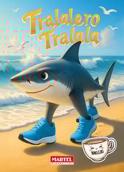 Kolorowanka Tralalero Tralala z naklejkami - Wiktoria Kohnke