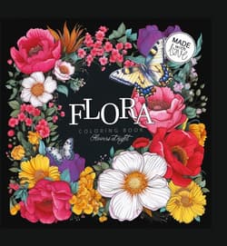 Kolorowanka usztywniana Flora Kwiaty