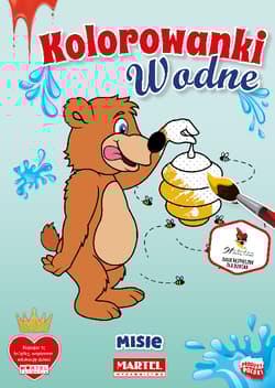Kolorowanka wodna Misie - Praca zbiorowa