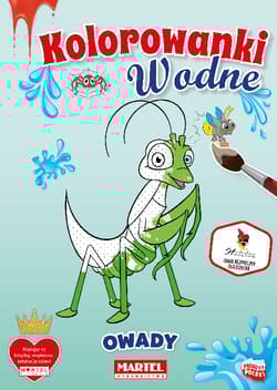 Kolorowanka wodna Owady - Praca zbiorowa