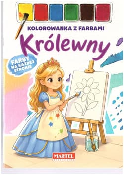 Kolorowanka z farbami Królewny - Praca zbiorowa