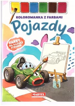 Kolorowanka z farbami Pojazdy - Praca zbiorowa