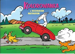 Kolorowanka z Koziołkiem Matołkiem - autko - Praca zbiorowa