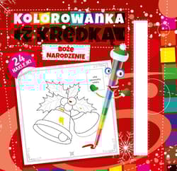 Kolorowanka z kredką Boże Narodzenie - Aneta Wojciechowska