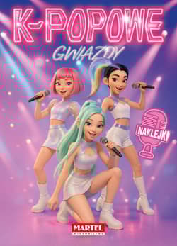 Kolorowanka z naklejkami K-popowe Gwiazdy - Opracowanie Zbiorowe