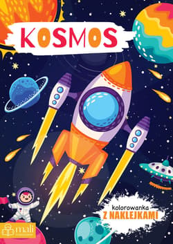 Kolorowanka z naklejkami. Kosmos
