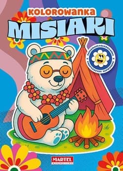 Kolorowanka z naklejkami Misiaki