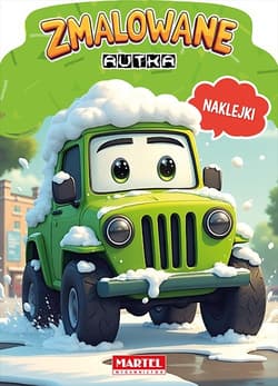 Kolorowanka z naklejkami Zmalowane autka - Agata Niemirska