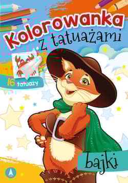 Kolorowanka z tatuażami Bajki - Praca zbiorowa