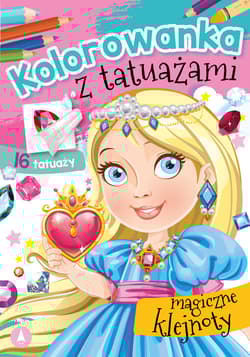 Kolorowanka z tatuażami Magiczne klejnoty