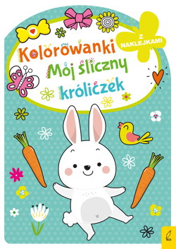 Kolorowanka z wykrojnikiem Mój śliczny króliczek - Opracowanie Zbiorowe