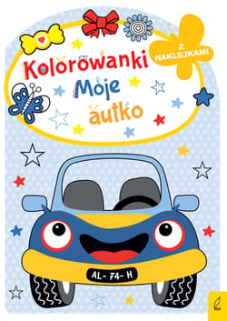 Kolorowanka z wykrojnikiem Moje autko - Opracowanie Zbiorowe