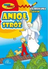 Kolorowanka z zabawami. Anioł Stróż - Praca zbiorowa