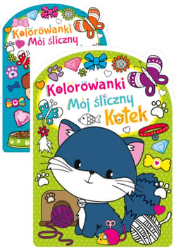 Kolorowanki 2 w cenie 1: Kotek Jednorożec