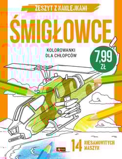 Kolorowanki dla chłopców Śmigłowce - Opracowanie Zbiorowe