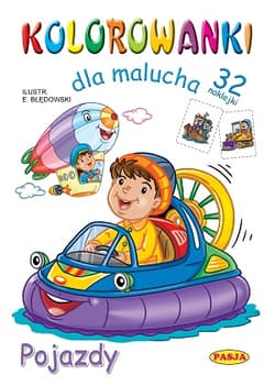 Kolorowanki dla malucha - Pojazdy - Ernest Błędowski
