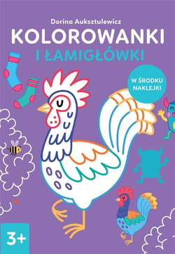 Kolorowanki i łamigłówki 3+ - Dorina Auksztulewicz