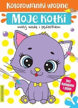 Kolorowanki wodne - Moje kotki - Praca zbiorowa