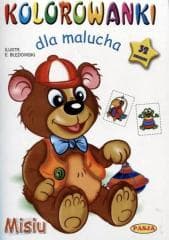 Kolorowankii dla malucha. Misiu - Praca zbiorowa