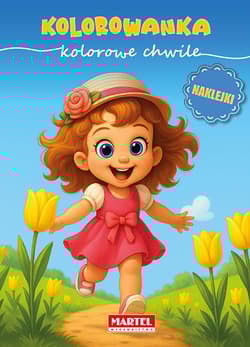 Kolorowe chwile. Kolorowanka z naklejkami - Natasza Korpik