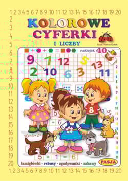 Kolorowe cyferki i liczby - Halina Gołek