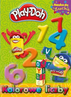 Kolorowe liczby play doh nauka dla zucha - Opracowanie Zbiorowe