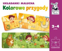 Kolorowe przygody Układanki malucha Kapitan Nauka - Patrycja Grześkowiak