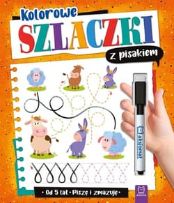 Kolorowe szlaczki z pisakiem Piszę i zmazuję od 5 lat
