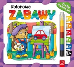 Kolorowe zabawy Kredka segmentowa - Opracowanie Zbiorowe
