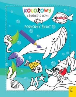 Kolorowy trening głowy Podwodny świat