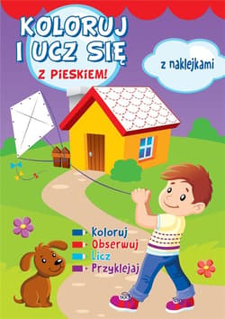 Koloruj i ucz się z pieskiem! - Praca zbiorowa