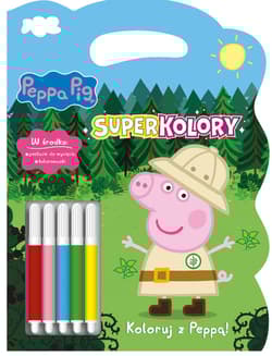 Koloruj z Peppą! Świnka Peppa. SuperKolory - Opracowanie Zbiorowe