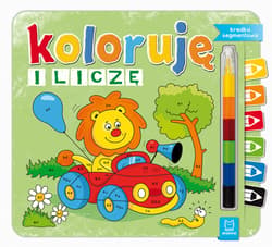 Koloruję i liczę Kredka segmentowa - Opracowanie Zbiorowe
