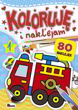 Koloruję i naklejam 1 80 naklejek