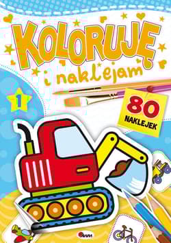 Koloruję i naklejam 80 naklejek - Piotr Kozera