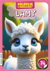 Koloruję i naklejam, Lamy - Praca zbiorowa