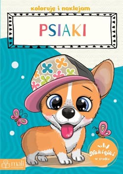 Koloruję i naklejam psiaki - Praca zbiorowa